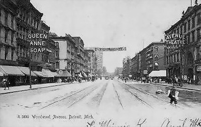 Avenue Theatre - Post Card View (newer photo)
